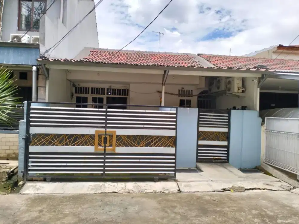 Rumah Cluster Villa Indah Permai Bekasi Bebas Banjir Dekat Banyak Fasilitas Bisa KPR