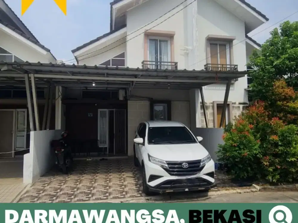 Rumah dijual Siap Huni 1,5 Lantai Darmawangsa, Tambun Utara, 18 Menit Stasiun Bekasi