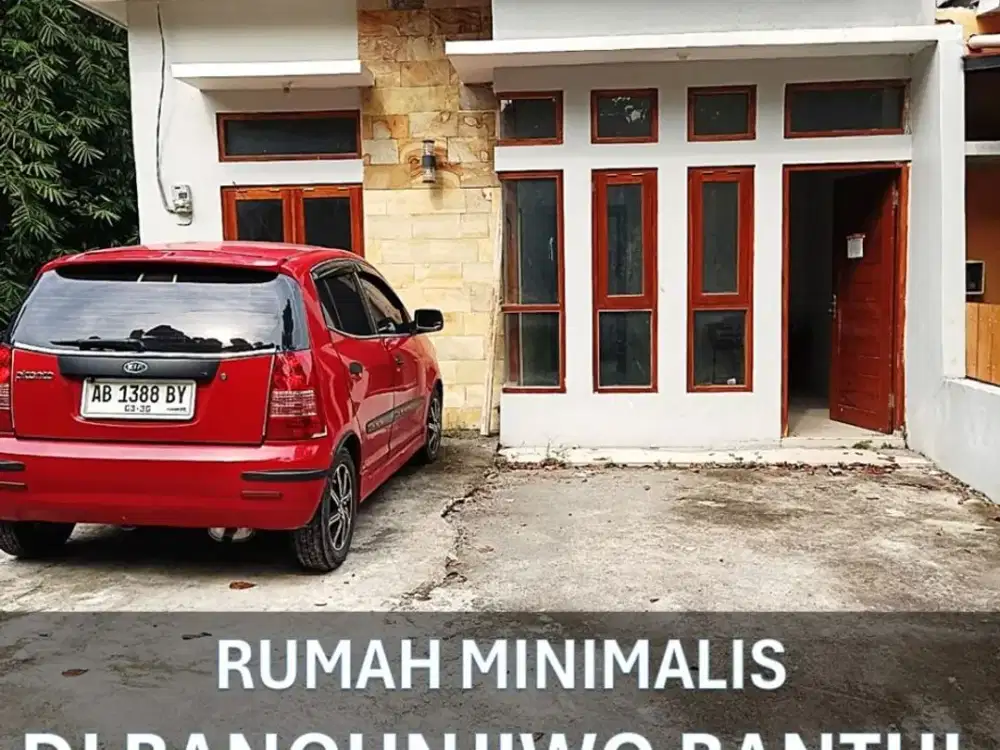 Rumah Siap Huni dekat Museum Coklat Monggo di Sribitan Bangunjiwo