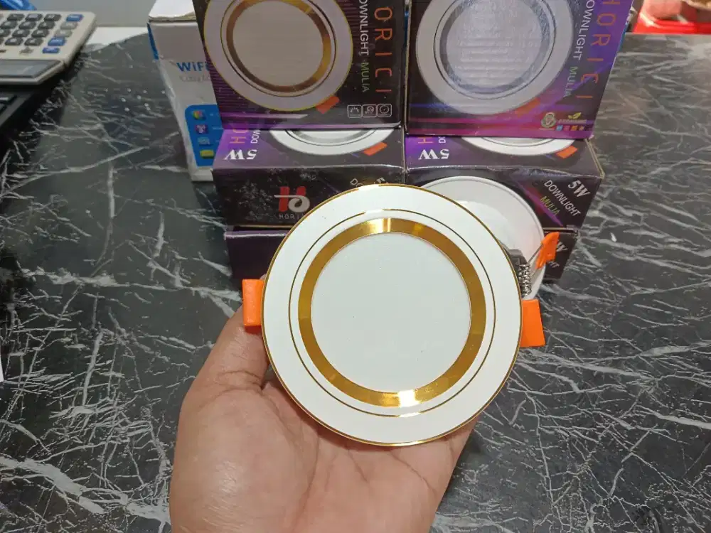 Lampu plafon LED downlight Horici 5Watt take all 60pcs