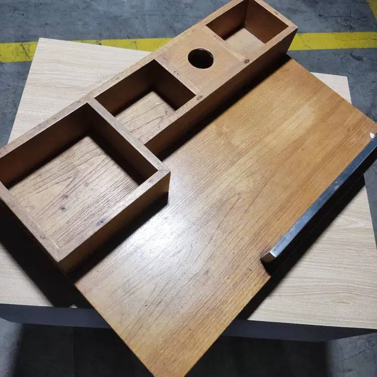 Tray Kopi, Teh, Gula Ex Hotel Bahan Kayu Solid