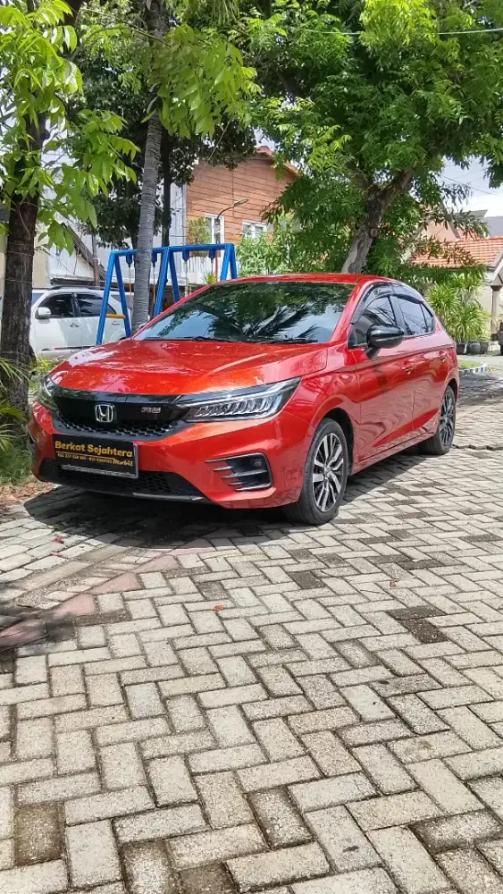 Km 60rb tdp 15 juta city hatchback 1.5 rs 2021 full ori surabaya