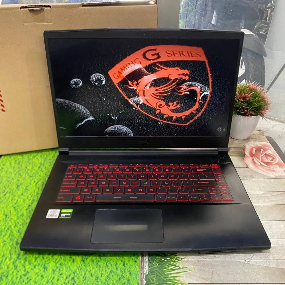 MSI GF63 Thin 10SCR Core i7-10750H 8GB 512GB GTX 1650Ti 4GB 15,6IPS