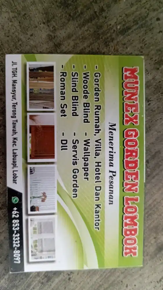 Aneka jenis interior gorden