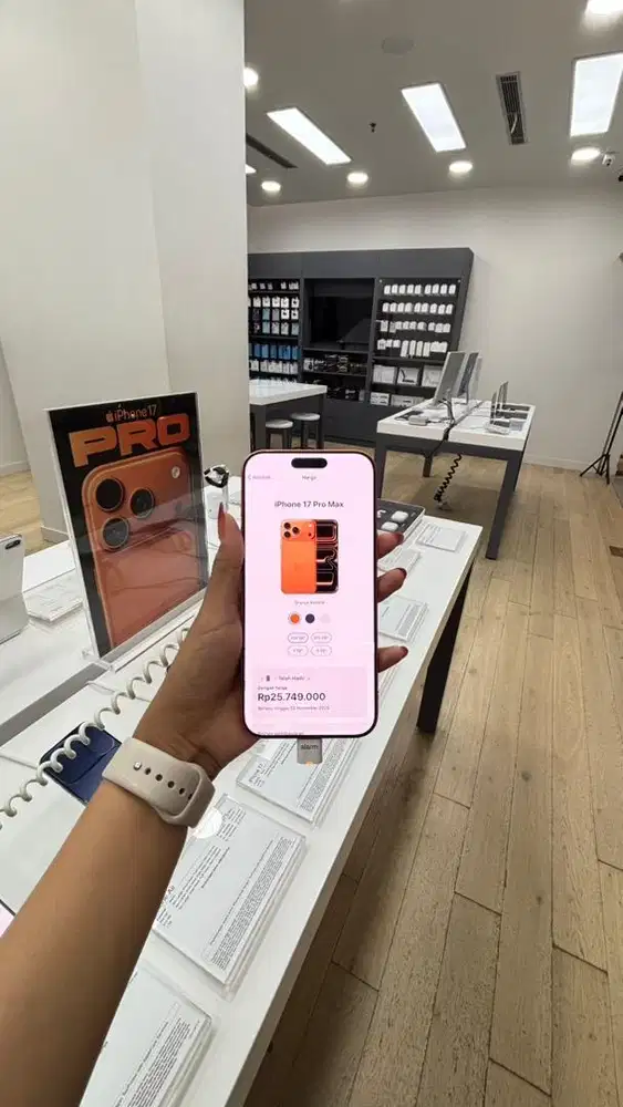 Promo credit iphone 17 pro max 256gb bunga 0% gratis 2x cicilan