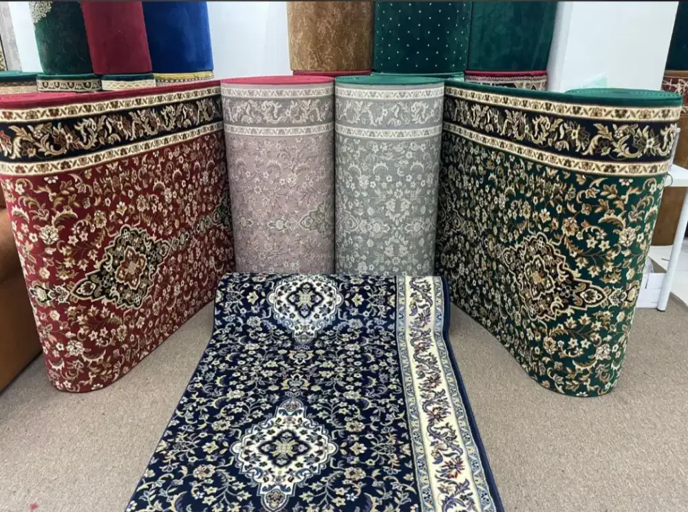 Jual karpet masjid murah benang impor turki