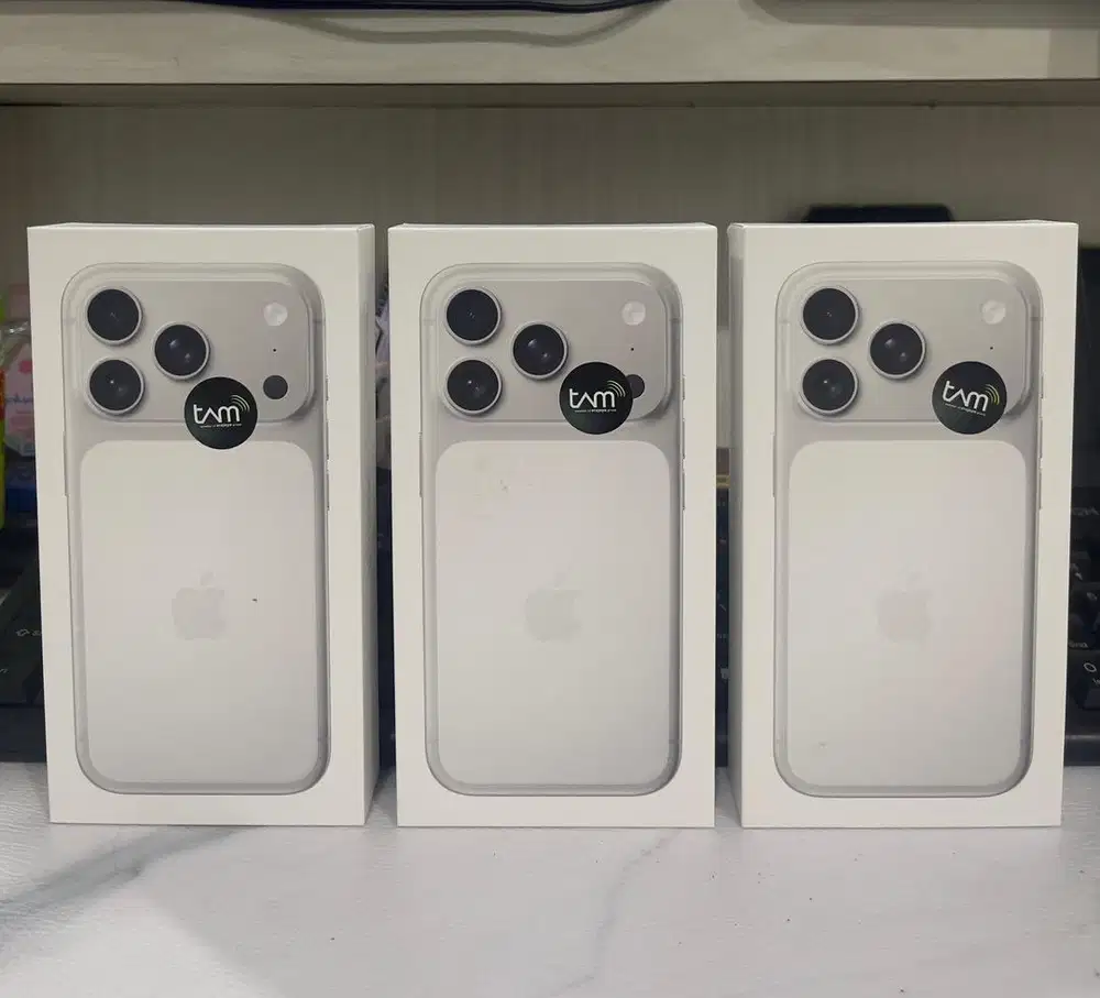 Baru...IPhone 17 Pro 256Gb Garansi Resmi (Warna : Silver)
