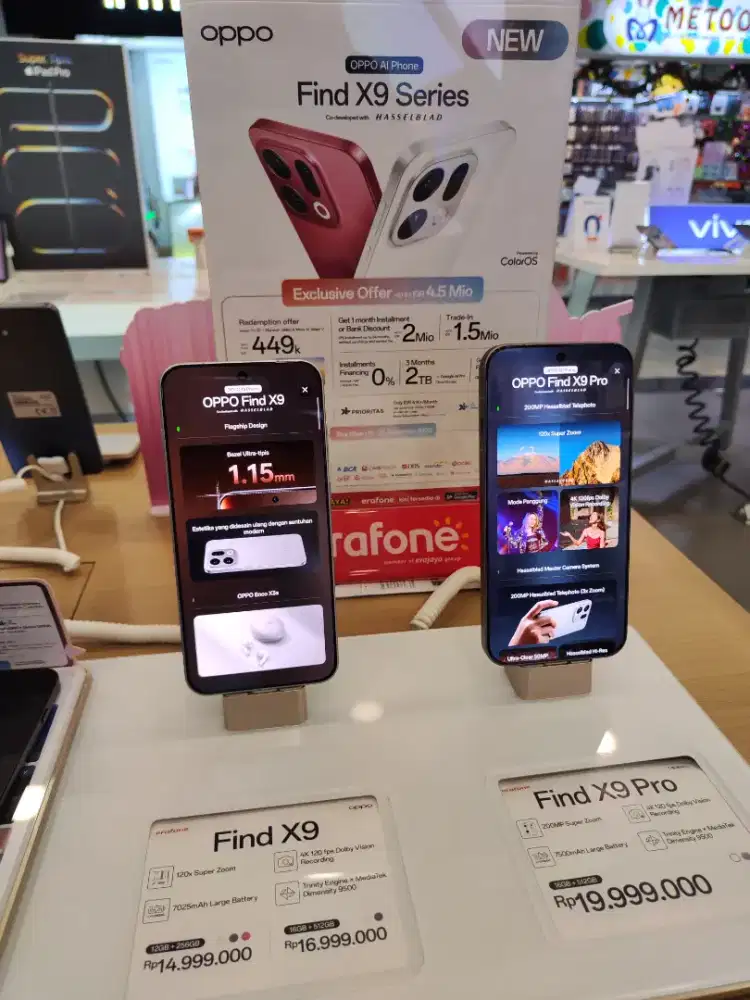 Oppo Find X9 Cicilan Bunga 0% Free 2x Angsuran