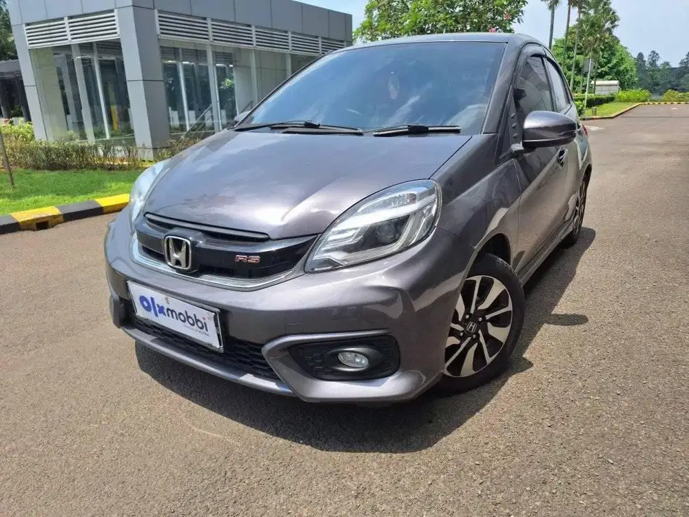 Pajak Panjang -  Honda Brio 1.2 RS Bensin AT 2017 Abu AY