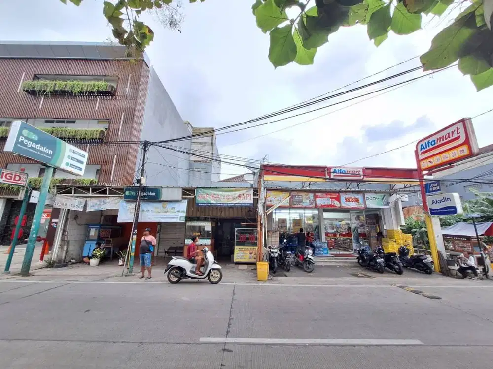 Dijual Tanah yg sedang disewa Alfamart & Pegadaian