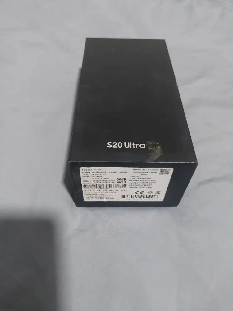 Box dus samsung S20 ultra