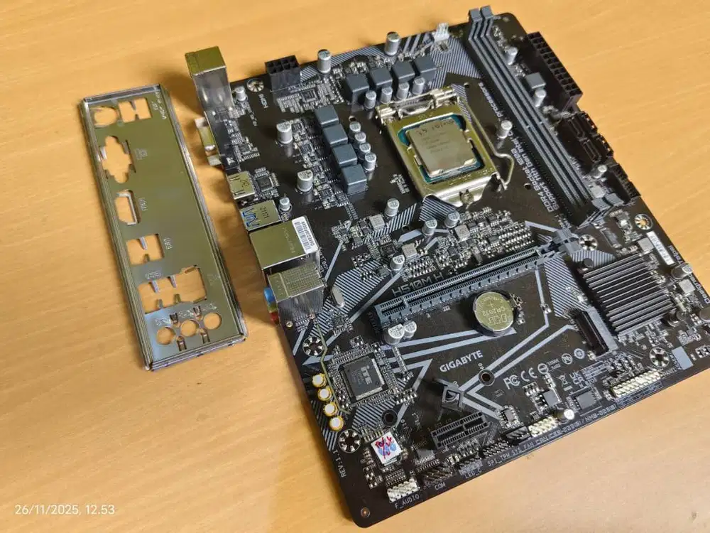 Paket Motherboard H510 procesor intel core i3 10100F LGA 1200