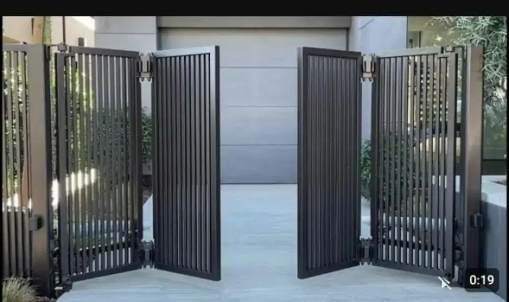 pagar lipat minimalis