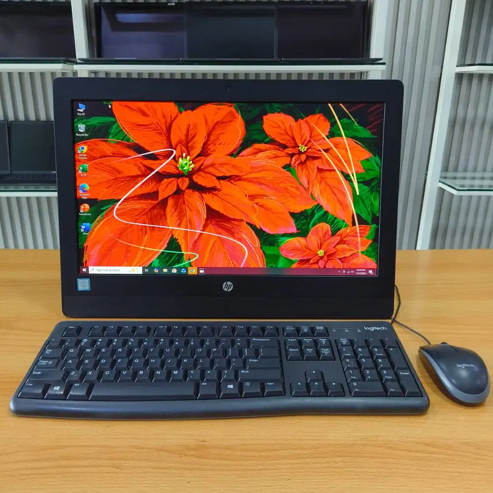 PC AIO HP Core i3-6100 RAM 8GB SSD 256GB All In One ProOne 400 G2