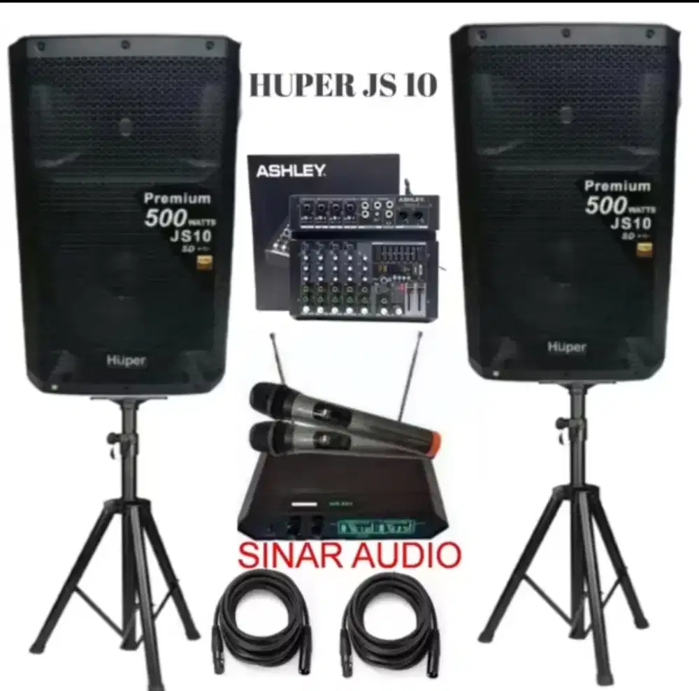 Paket Sound System Huper 15 Inc Baru