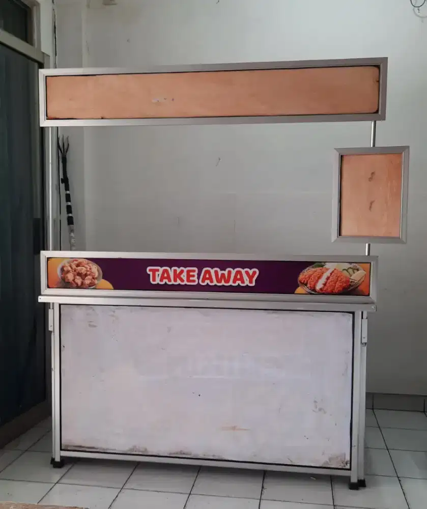 Gerobak Booth  untuk jualan