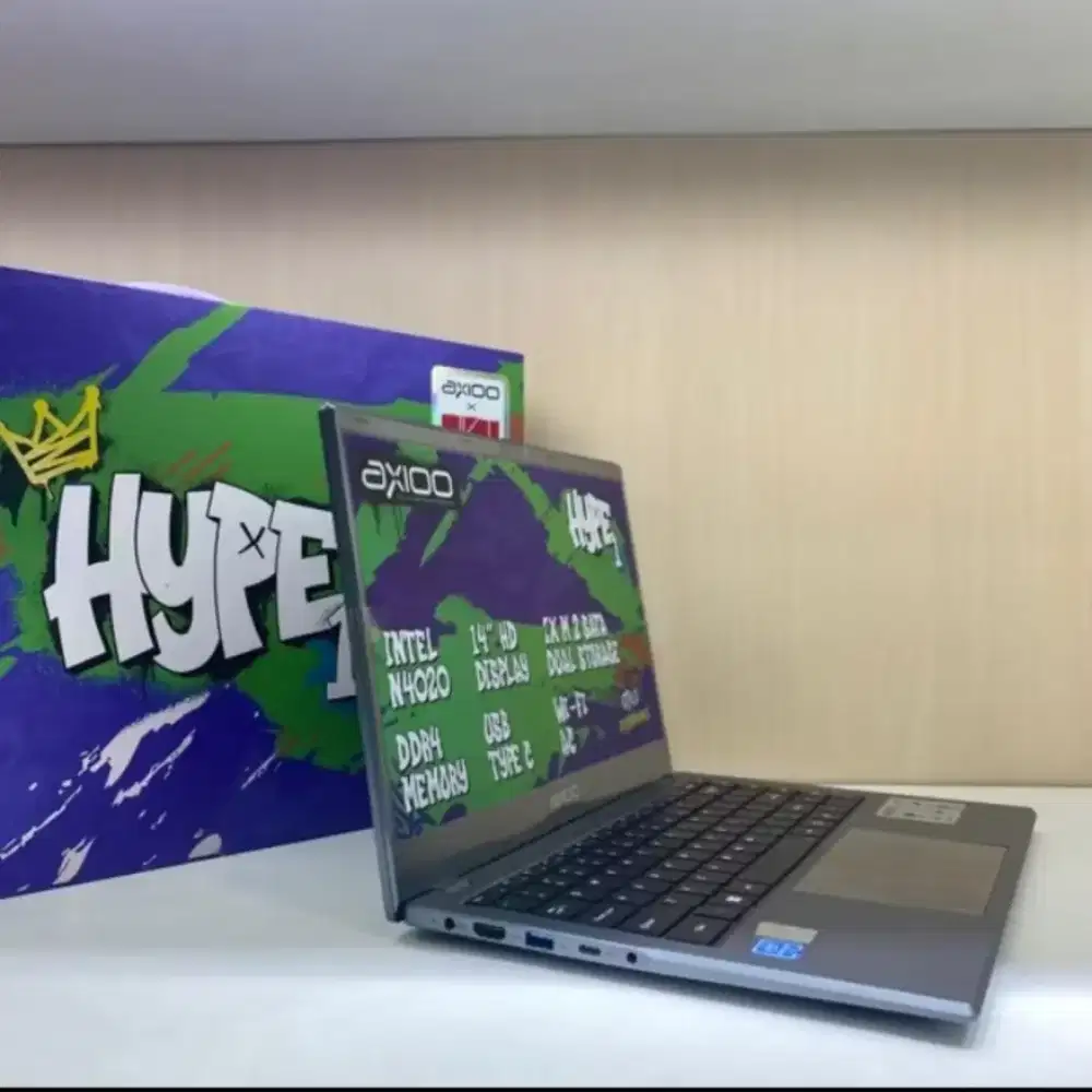 DIJUAL CEPAT! AXIOO HYPE 1 (RAM 8GB) - CUMA PAKAI 1 BULAN! FULLSET