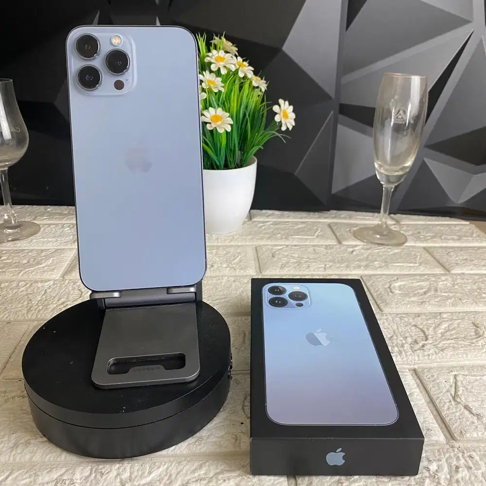 Iphone 13 pro max 256gb Ex ibox fullset bisa COD dan TT