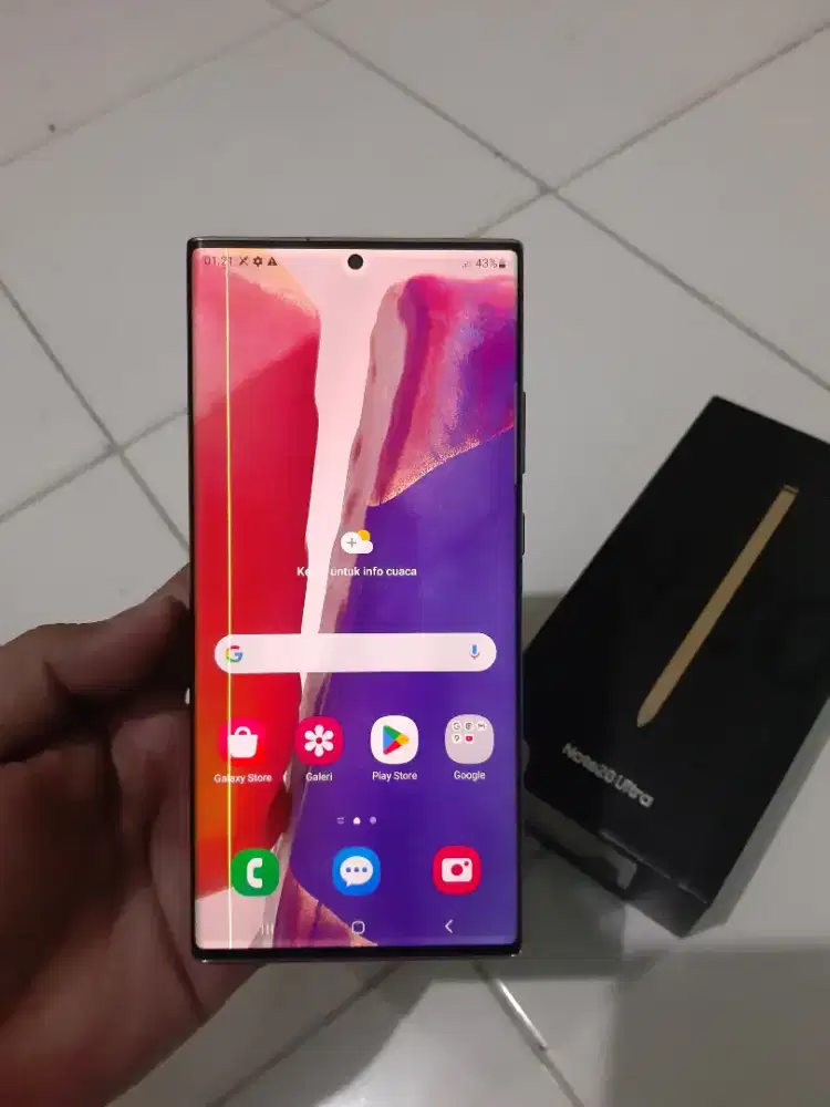 Samsung note 20 ultra 8/256gb fullset sein