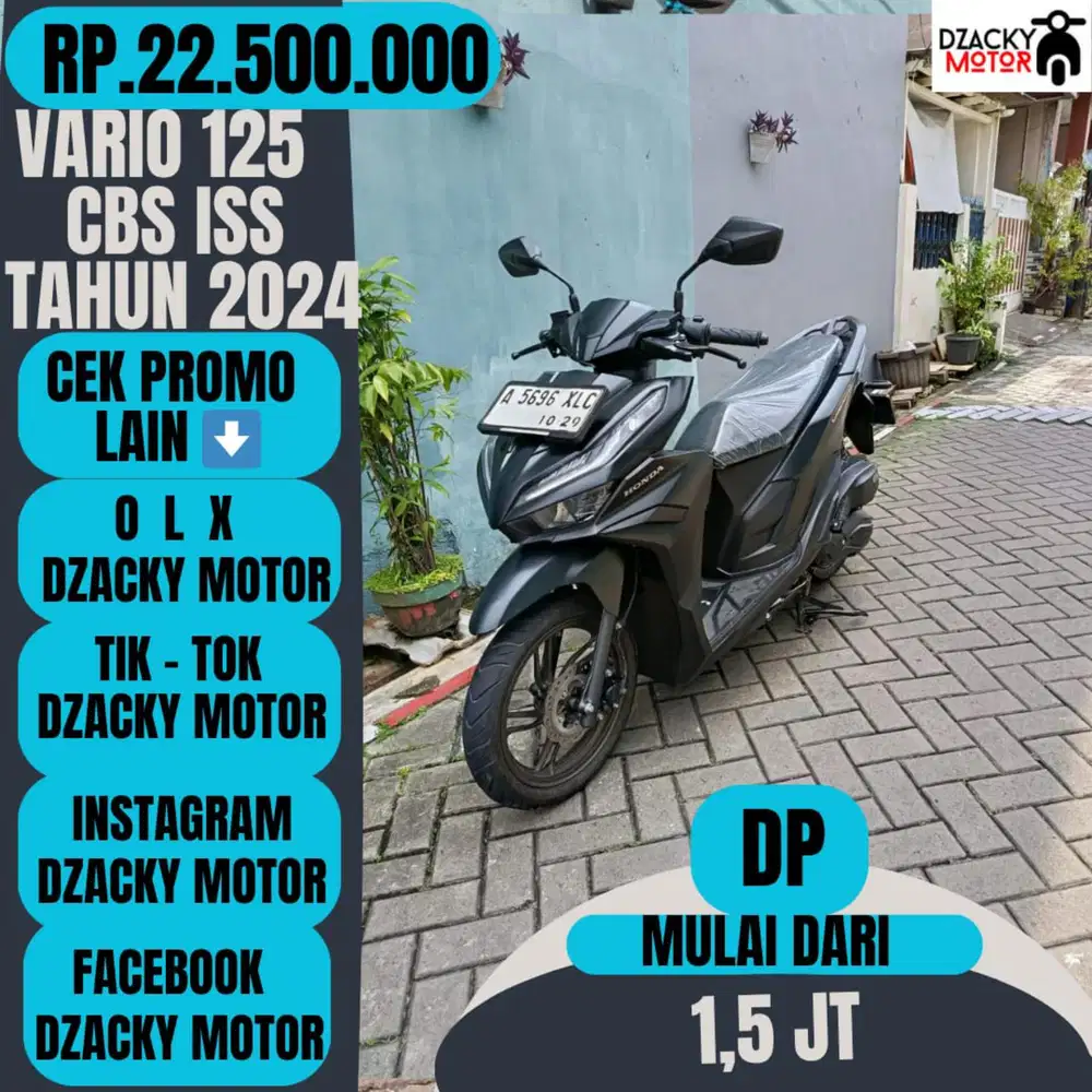 NEW VARIO 125 CBS ISS THN 2024