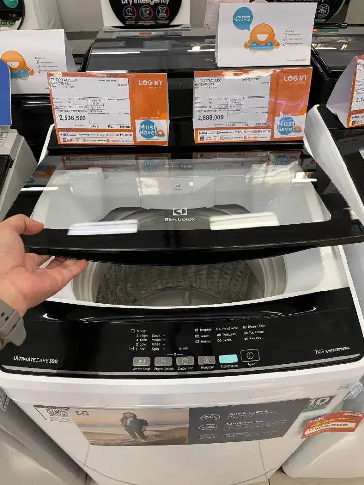 PROMO CICILAN MESIN CUCI BUNGA 0% AJUKAN SEKARANG!!