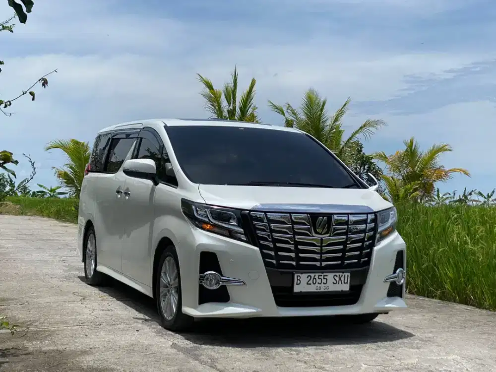 Toyota Alphard S 2.5 A/T 2016 Putih