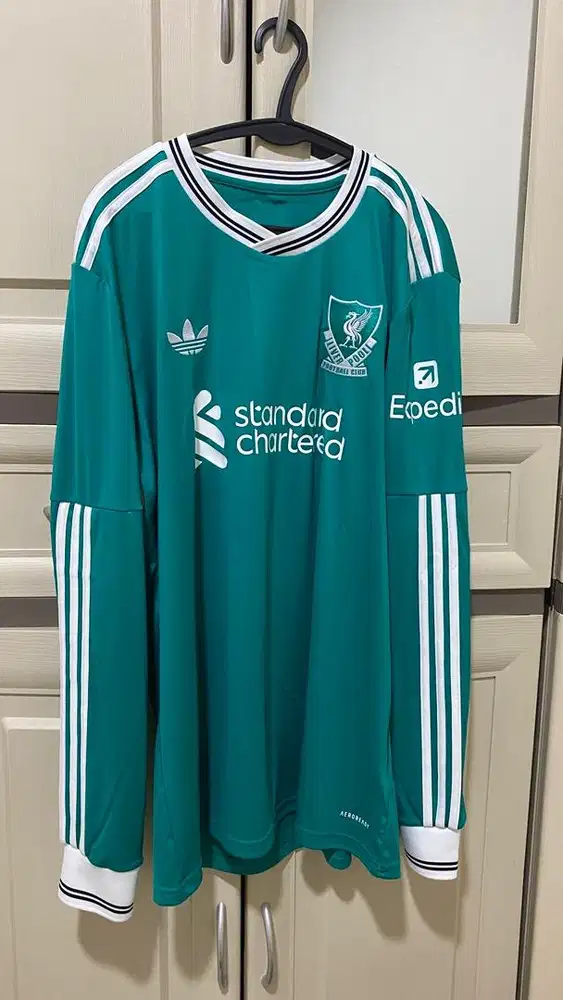 jersey liverpool third long sleeve 2025/2026 size L