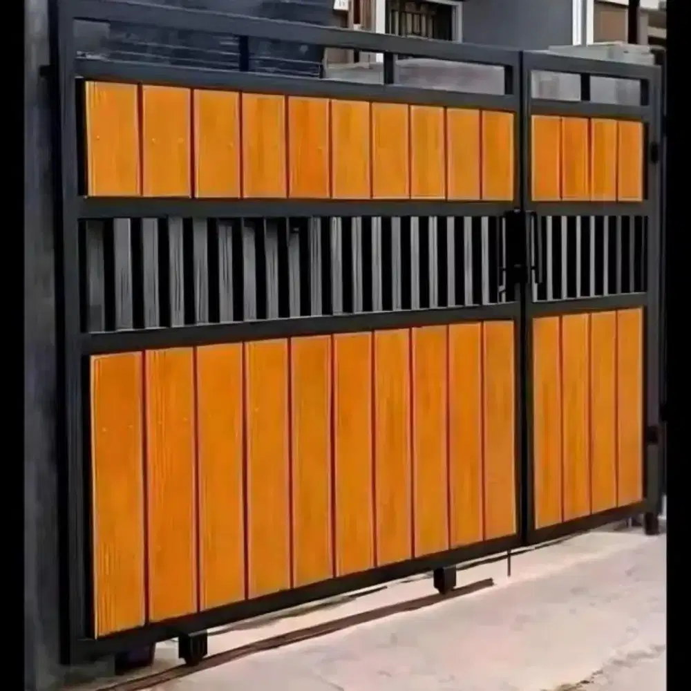 Pintu pagar minimalis