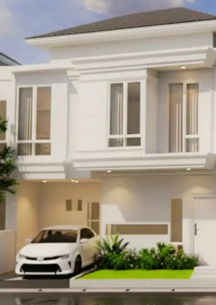 Rumah Mewah Elegan Baru 2 lantai di Sunter Kirana  Jakarta Pusat