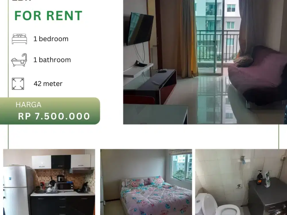Disewakan Apartement Thamrin Residence 1BR Full Furnished Tower A