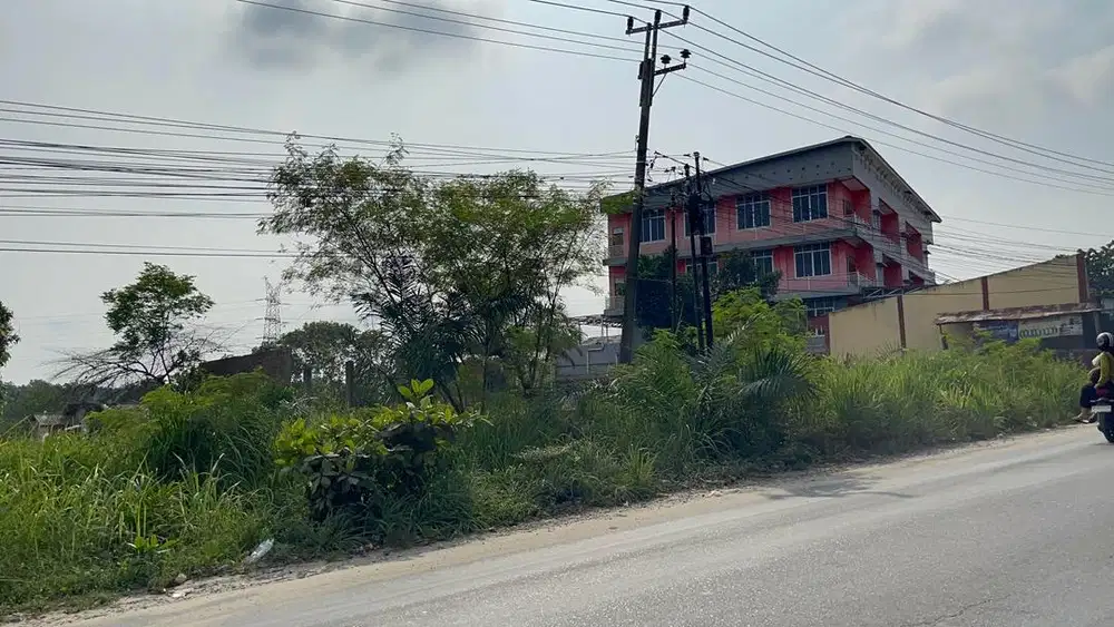 Dijual Tapak Ruko Ukuran 25x37 Lokasi Garuda Sakti Km 4