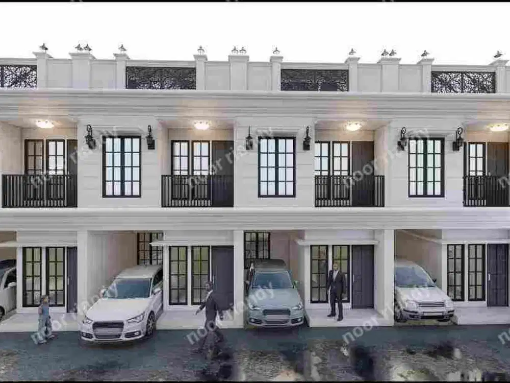 DI JUAL RUMAH BARU 3 LANTAI ADA ROOTOOF DLM CLUSTER AKSES MOBIL DI CONDET JAKTIM