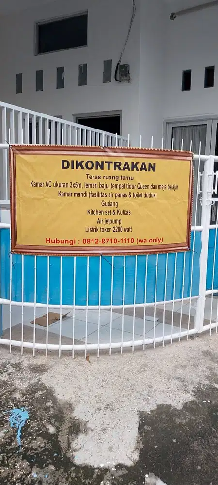 Rumah Cantik Baru Renovasi dikontrakkan