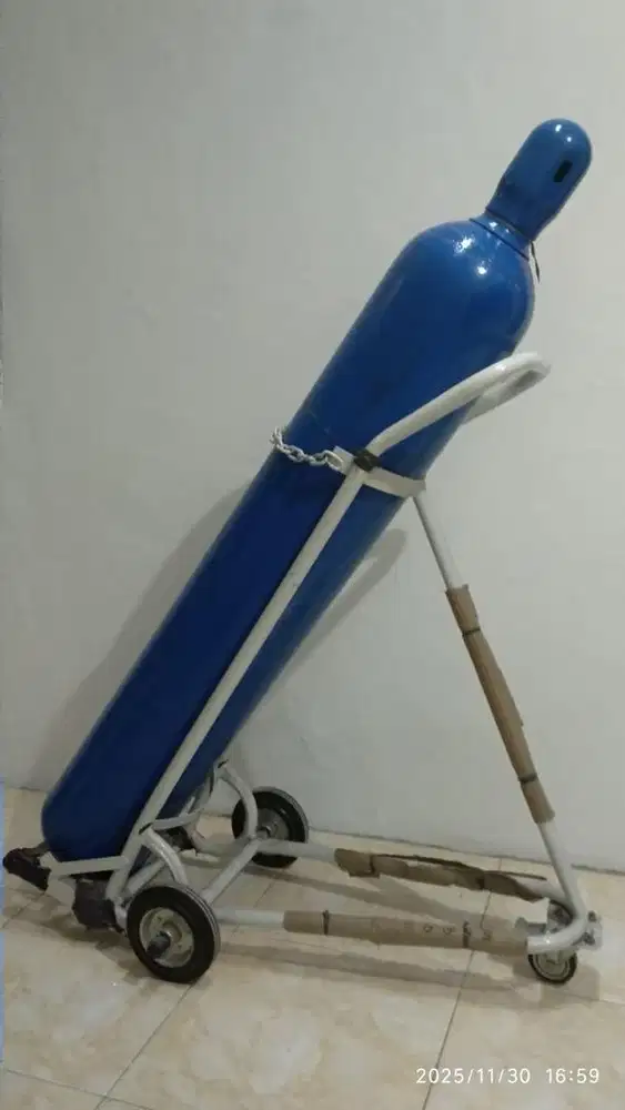 Tabung + Trolley Oksigen 6 M3