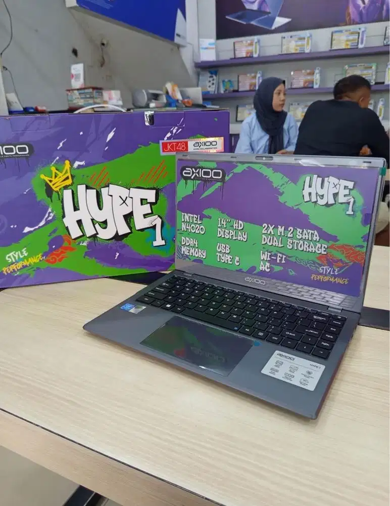 AXIOO HYPE 1 COCOK UNTUK KANTORAN | KREDIT TANPA DP