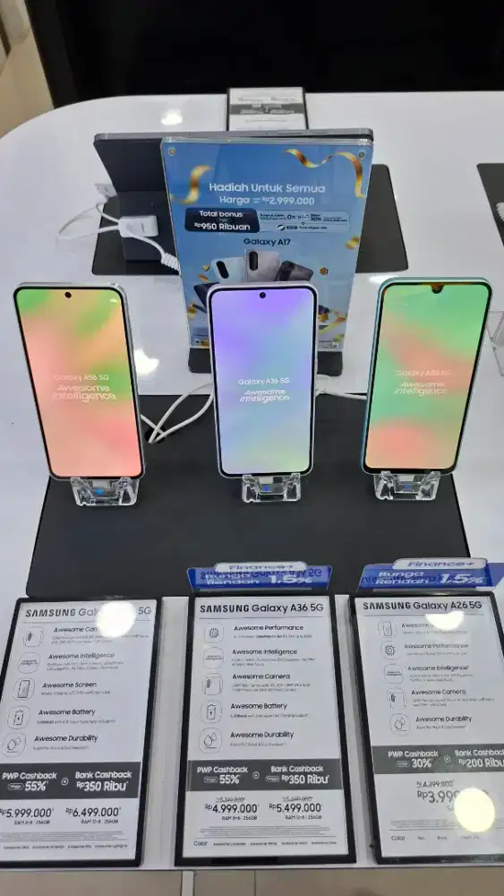 PROMO CICILAN BUNGA 0% SAMSUNG GALAXY A SERIES