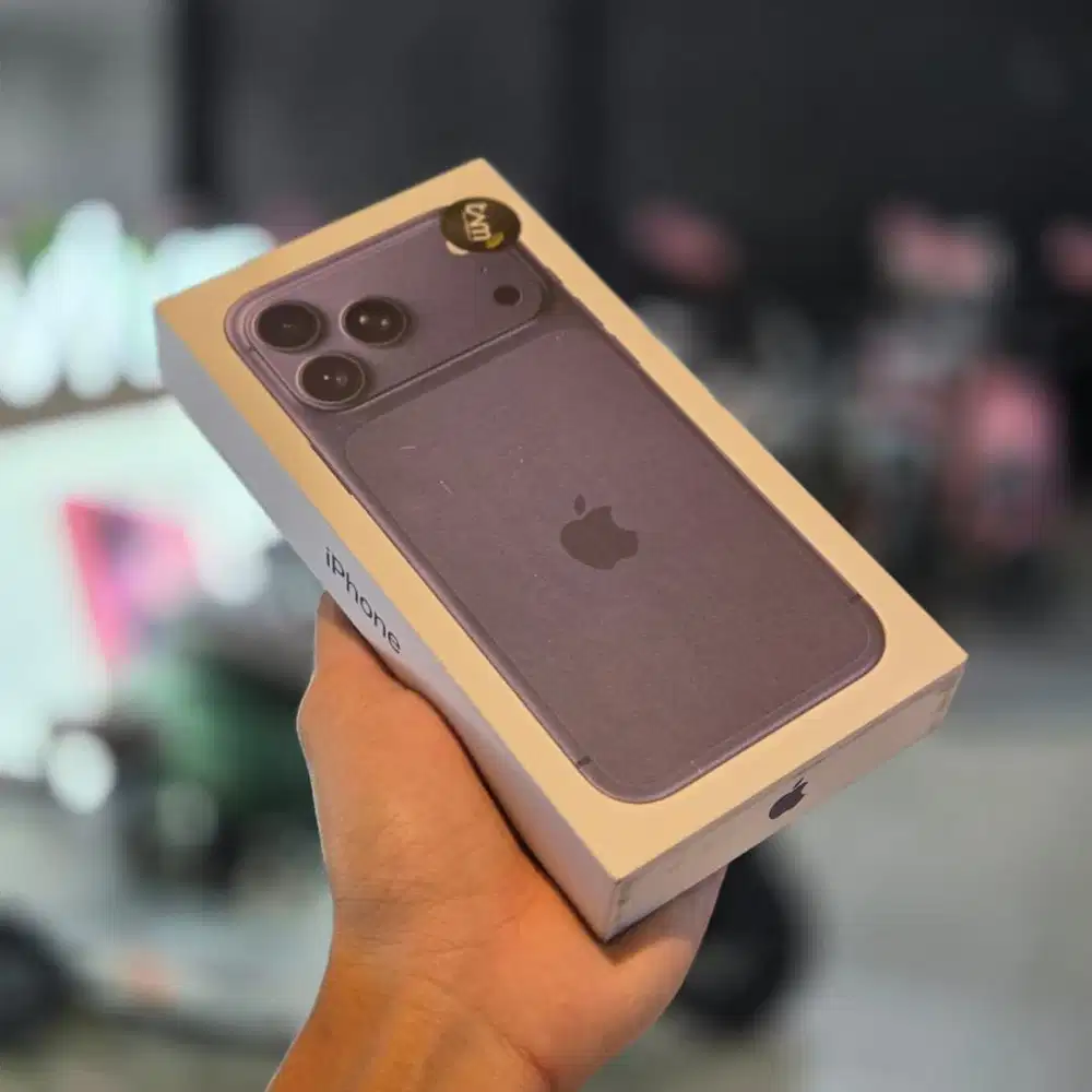 IPHONE 17PROMAX NEW BOX FREE ASURANSI CICILAN KARTU KREDIT 0%