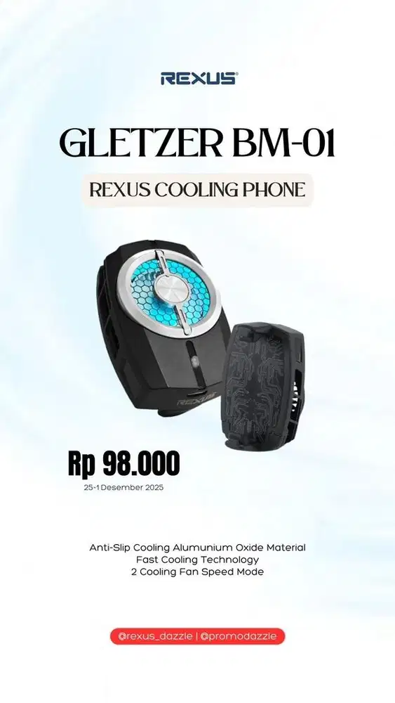 Rexus Gletzer BM-01 Cooler HP