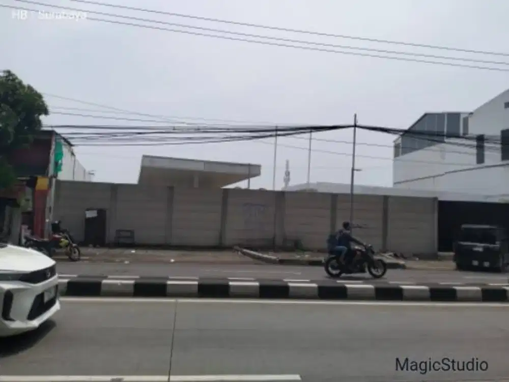 Tanah & Bangunan Komersial/Ex SPBU SHELL Raya Kedung Cowek