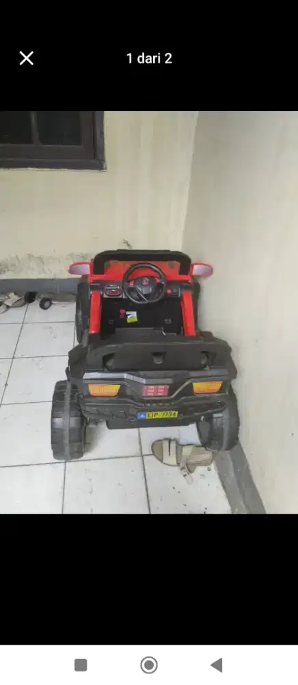 Mobil aki mainan anak