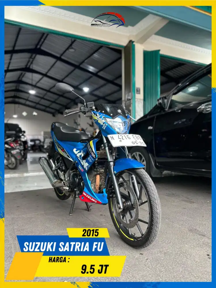 SUZUKI SATRIA FU 2015 MONGGO READY MASZEHH HIKMAH MOTOR KEPUH MALANG