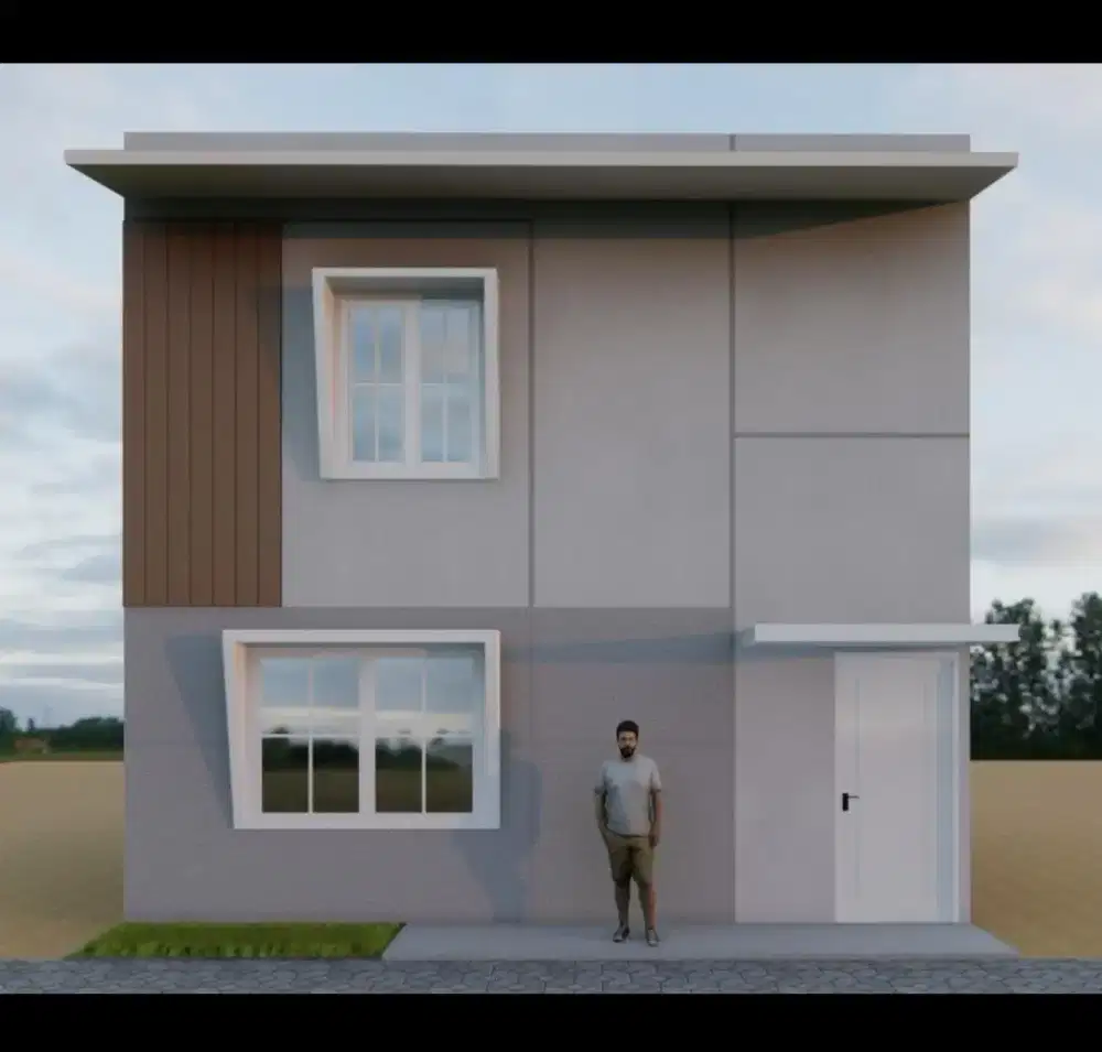 KONTRAKAN RUMAH 2 LANTAI, 2 KAMAR FASILITAS LENGKAP dan Dekat Senayan