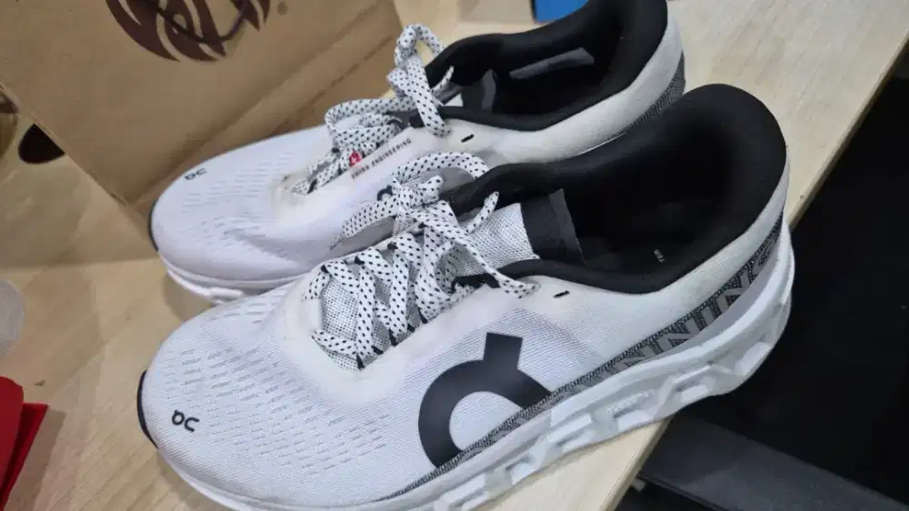 On Cloudmonster 2 Running Shoes (White)