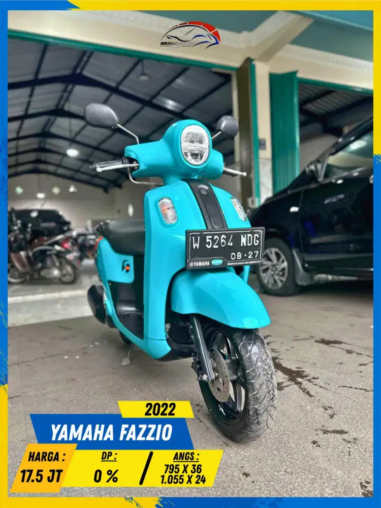 YAMAHA FAZZIO 2022 PLAT W GASS POLL BOSSKU HIKMAH MOTOR KEPUH MALANG