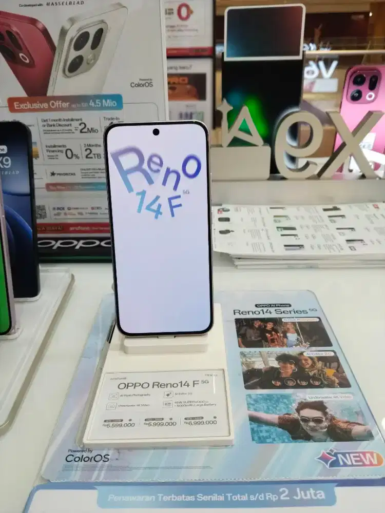 Oppo Reno 14 F Cicilan by Kredivo