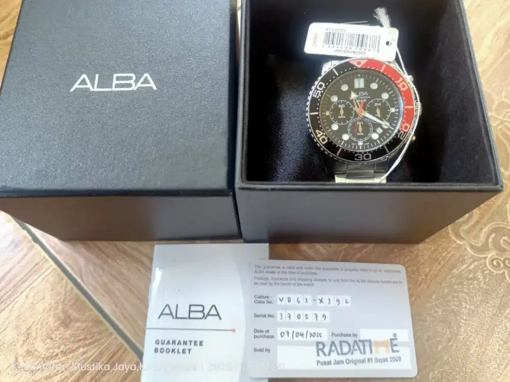 Jam Alba  ORI no minus