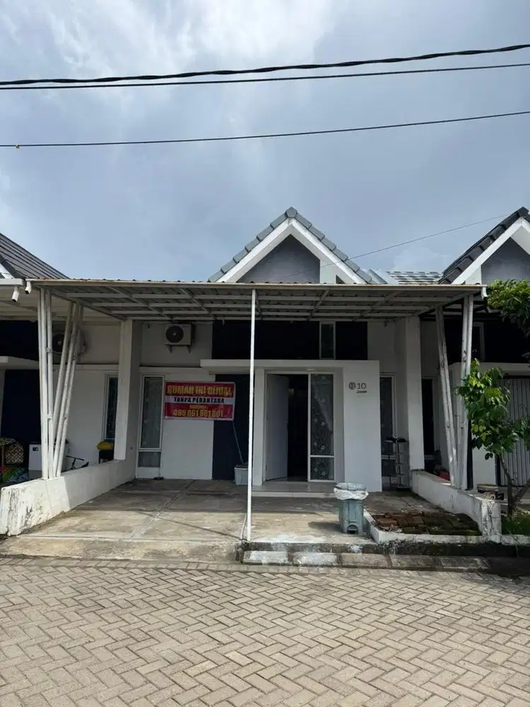 DIJUAL RUMAH TYPE 40/73 2 KT 1 KM