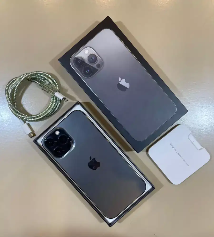 Jual Beli iPhone 13 ProMax 128GB Warna Graphite iBox