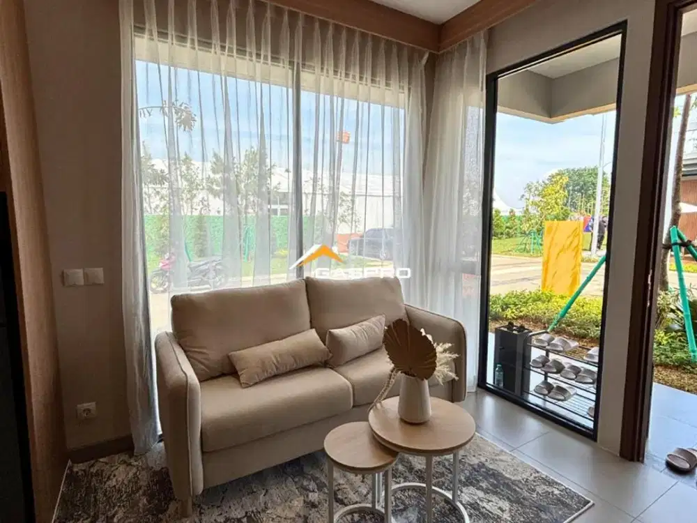 Rumah 2 lantai di tengah kota BSD hanya 1 man Cluster IZZI