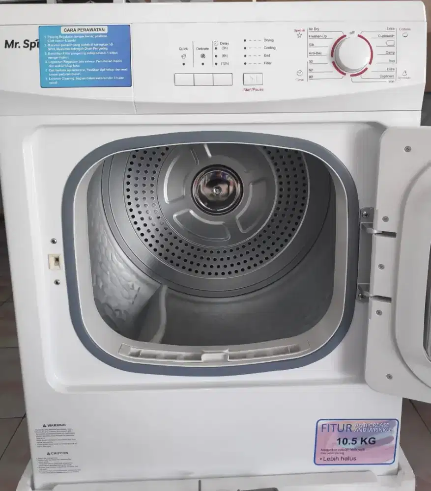 Dijual mesin pengering pakaian second